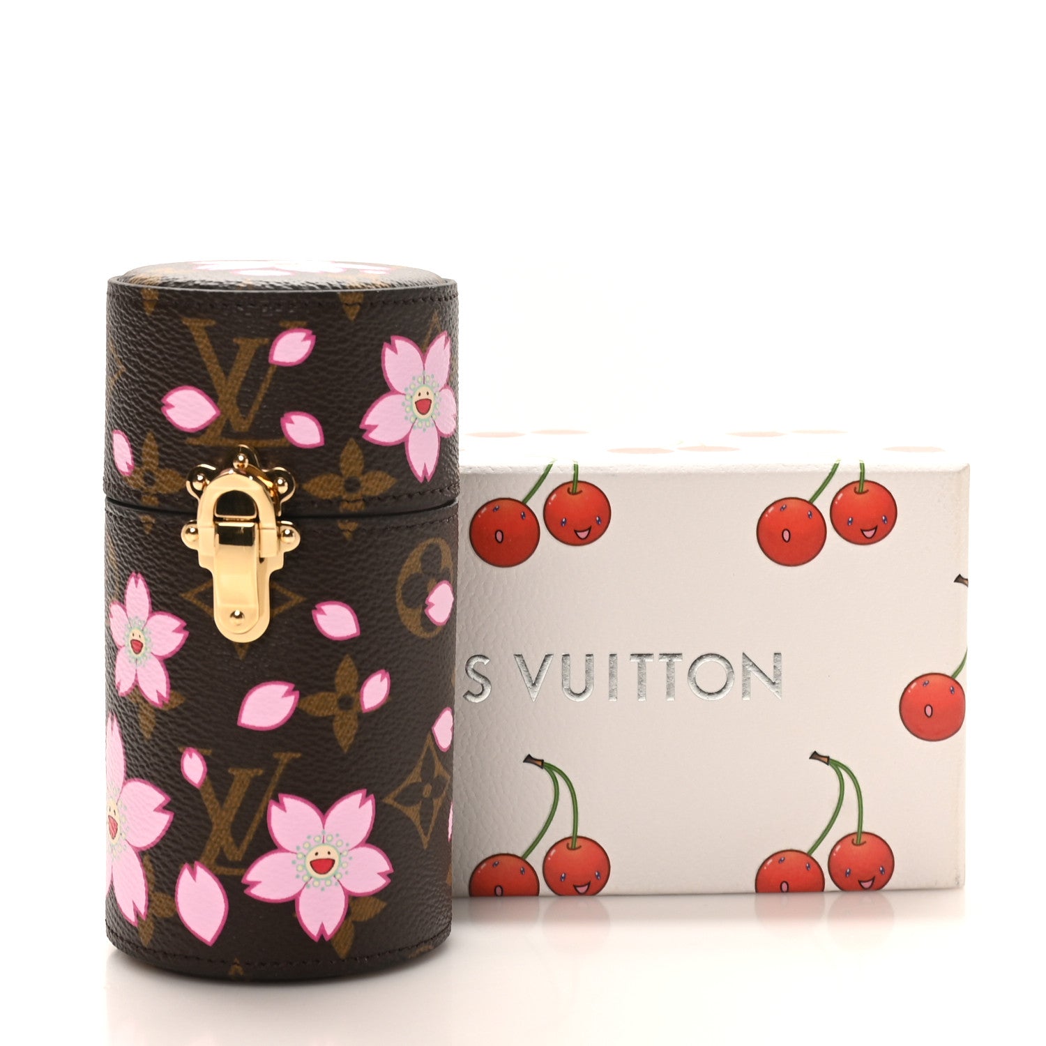 Louis Vuitton LV X TM Monogram Cherry Blossom 100ML Travel Case Sakura Brown 7 of 7