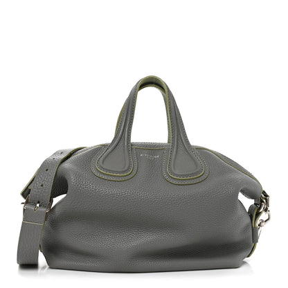 Givenchy Pebbled Calfskin Small Nightingale Pearl Grey 1 of 10