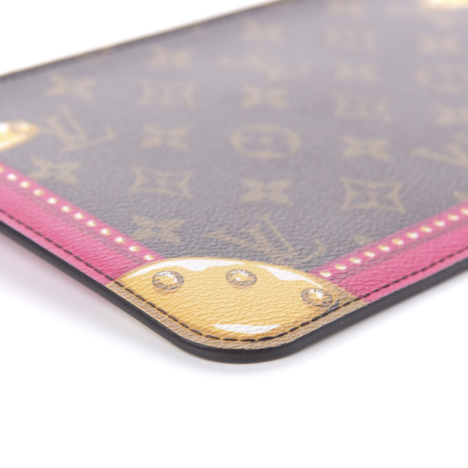 Louis Vuitton Monogram Summer Trunks MM GM Pochette 6 of 10
