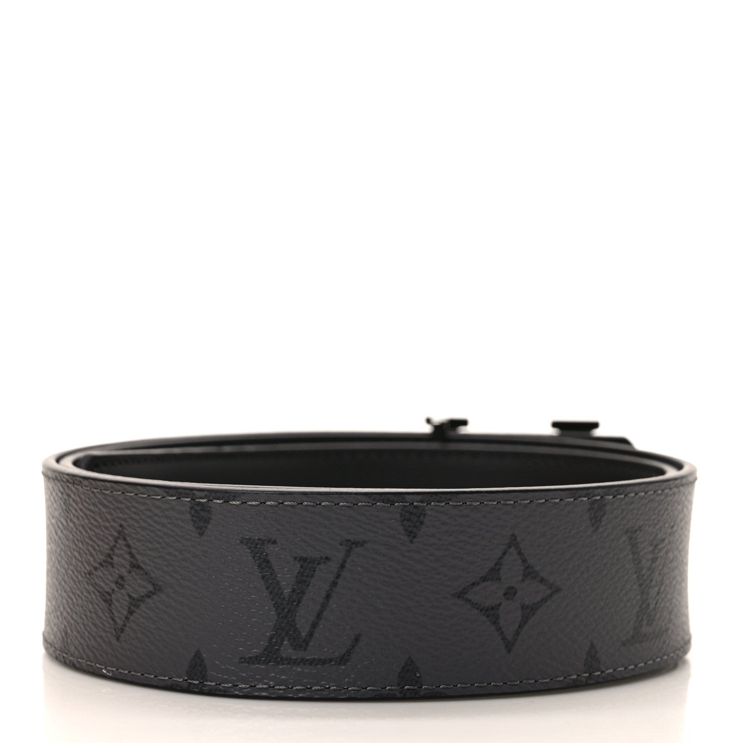 Louis Vuitton Reverse Monogram Eclipse 40mm LV Initiales Reversible Belt 80 32 2 of 5
