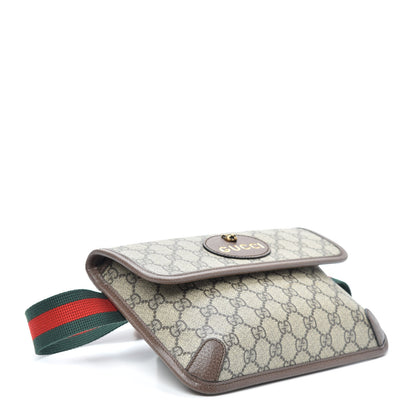 Gucci GG Supreme Monogram Neo Vintage Web Belt Bag Brown 3 of 8