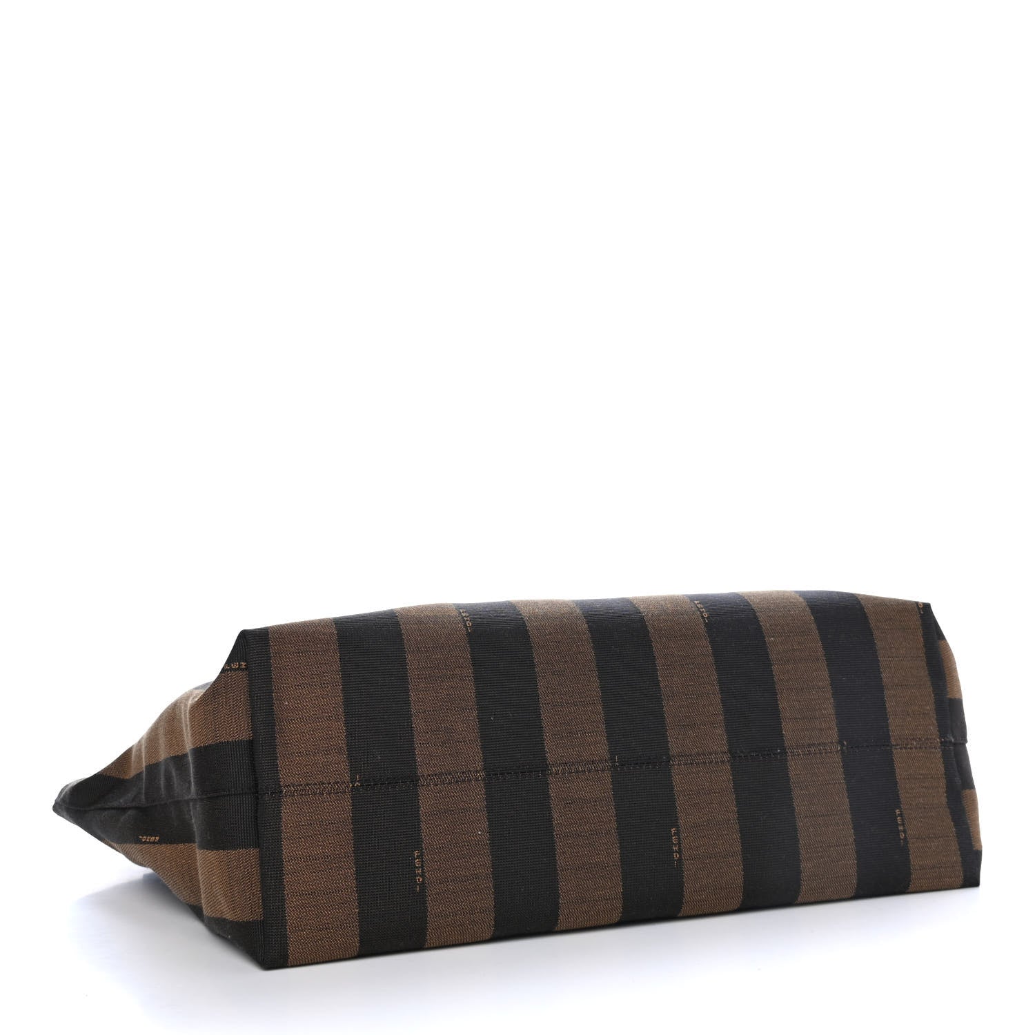 Fendi Pequin Vitello Medium Roll Tote Tobacco Foresta 3 of 4