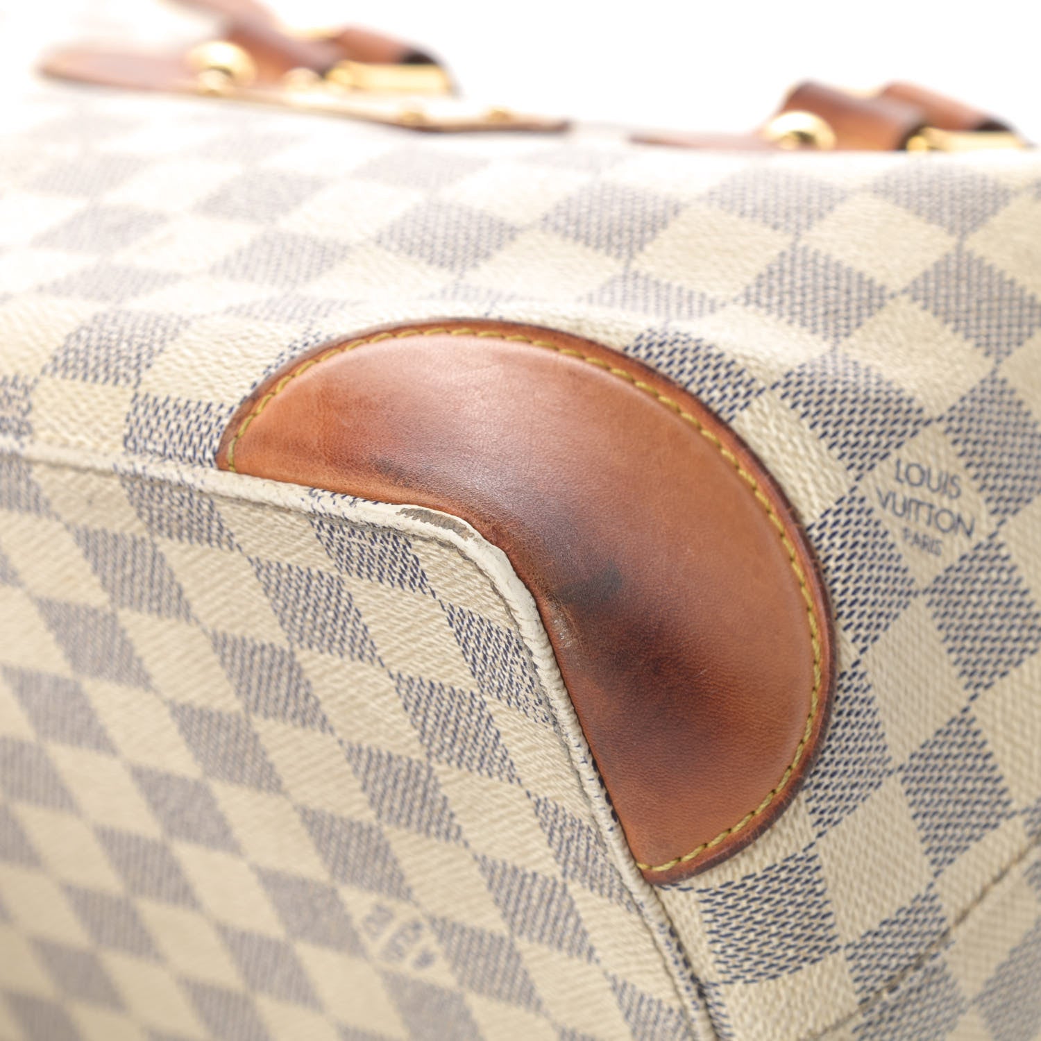 Louis Vuitton Damier Azur Hampstead PM 10 of 19