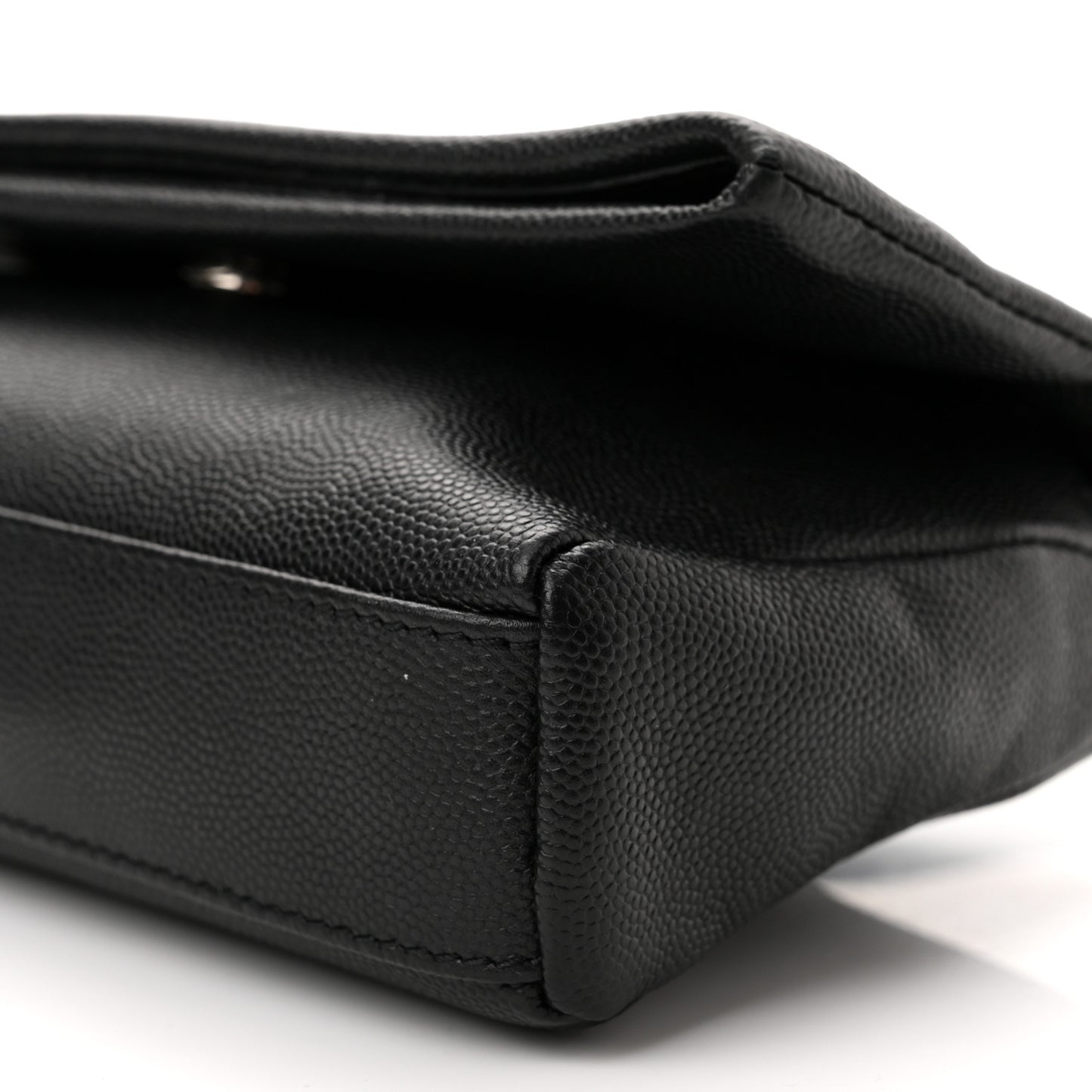 Grain De Poudre Monogram Toy West Hollywood Fold-Over Bag Black