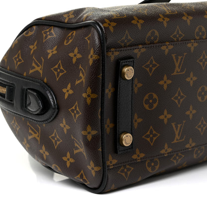 Louis Vuitton Monogram Golden Arrow Speedy Black 8 of 12