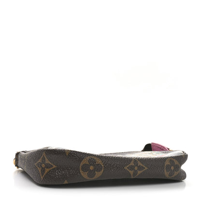 Louis Vuitton Monogram 2022 Christmas Animation Paris Mini Pochette Accessories Pink 4 of 10