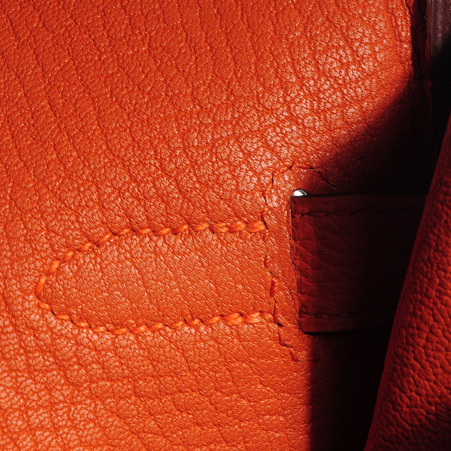 Togo Birkin 35 Orange
