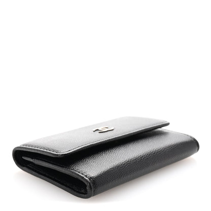 Chanel Caviar Sevruga Card Holder Black 4 of 8