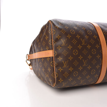 Louis Vuitton Monogram Keepall Bandouliere 55 5 of 12