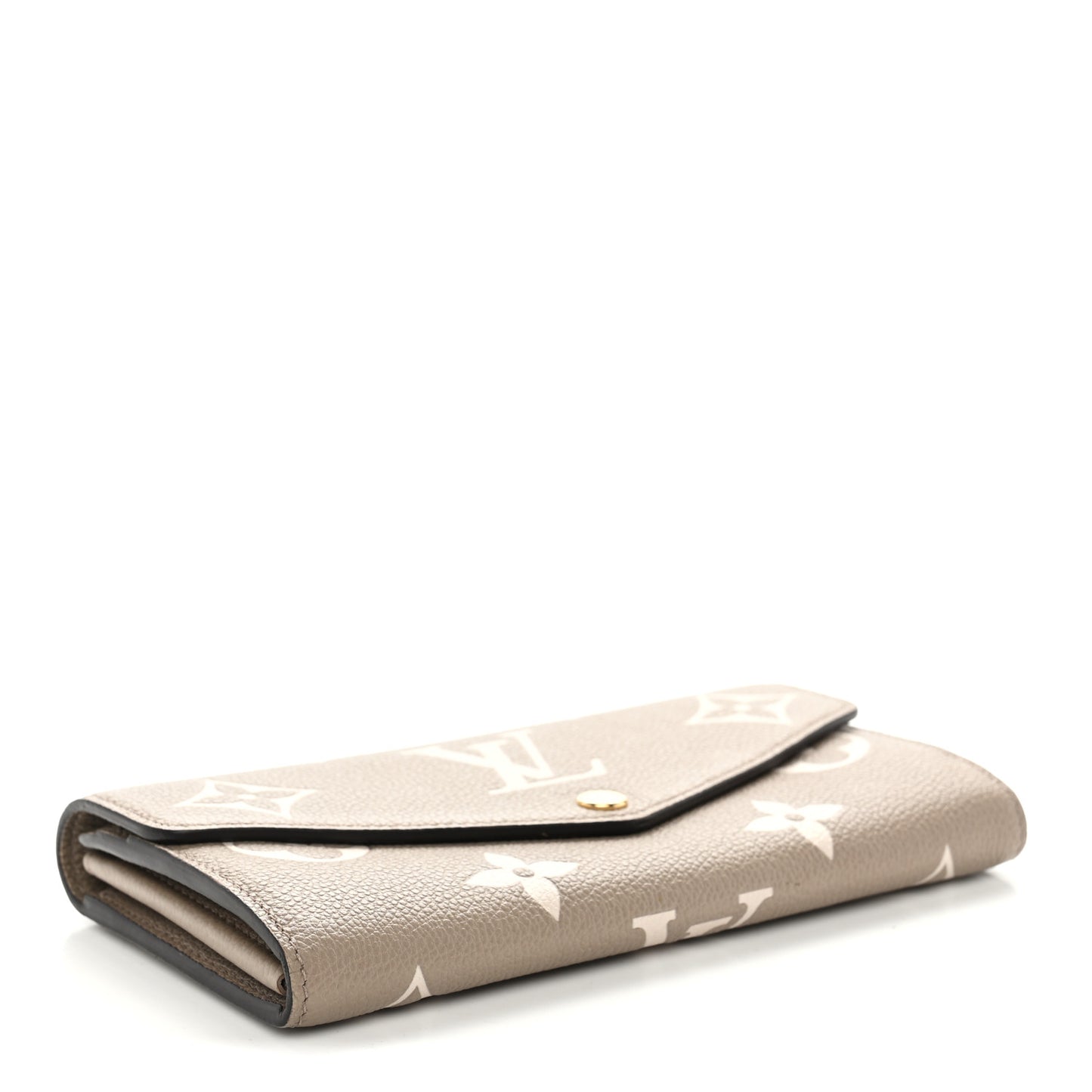 Empreinte Monogram Giant Sarah Wallet Tourterelle Creme