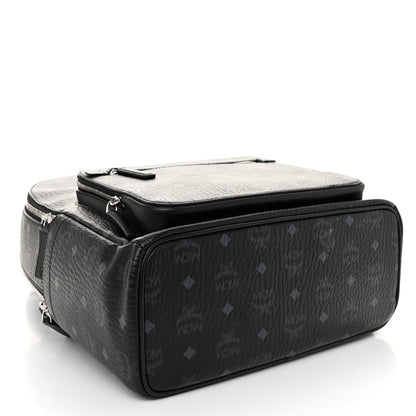 MCM Visetos Medium Stark Backpack Black 4 of 10