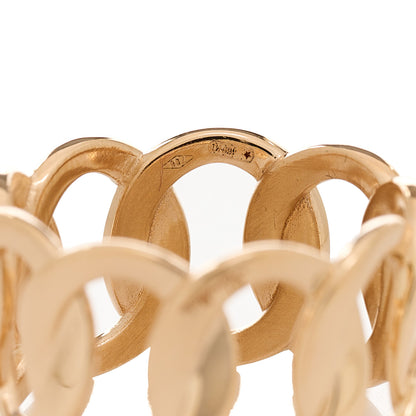 Pomellato 18K Rose Gold Brera Chain Ring 53 6.5 5 of 6