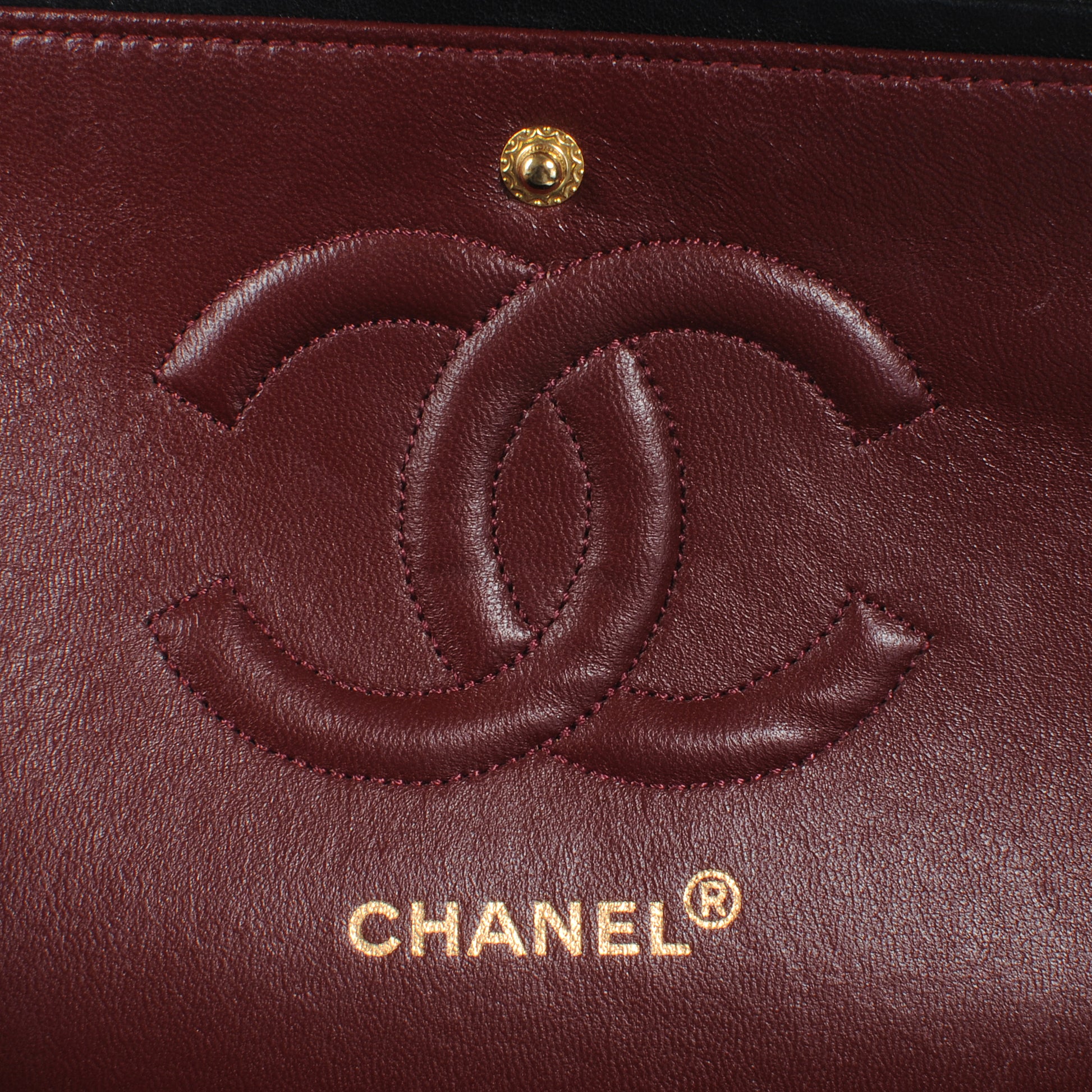 Chanel Lambskin Medium Double Flap Black 7 of 10