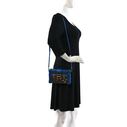 Louis Vuitton Monogram Petite Malle Blue Royal 3 of 10