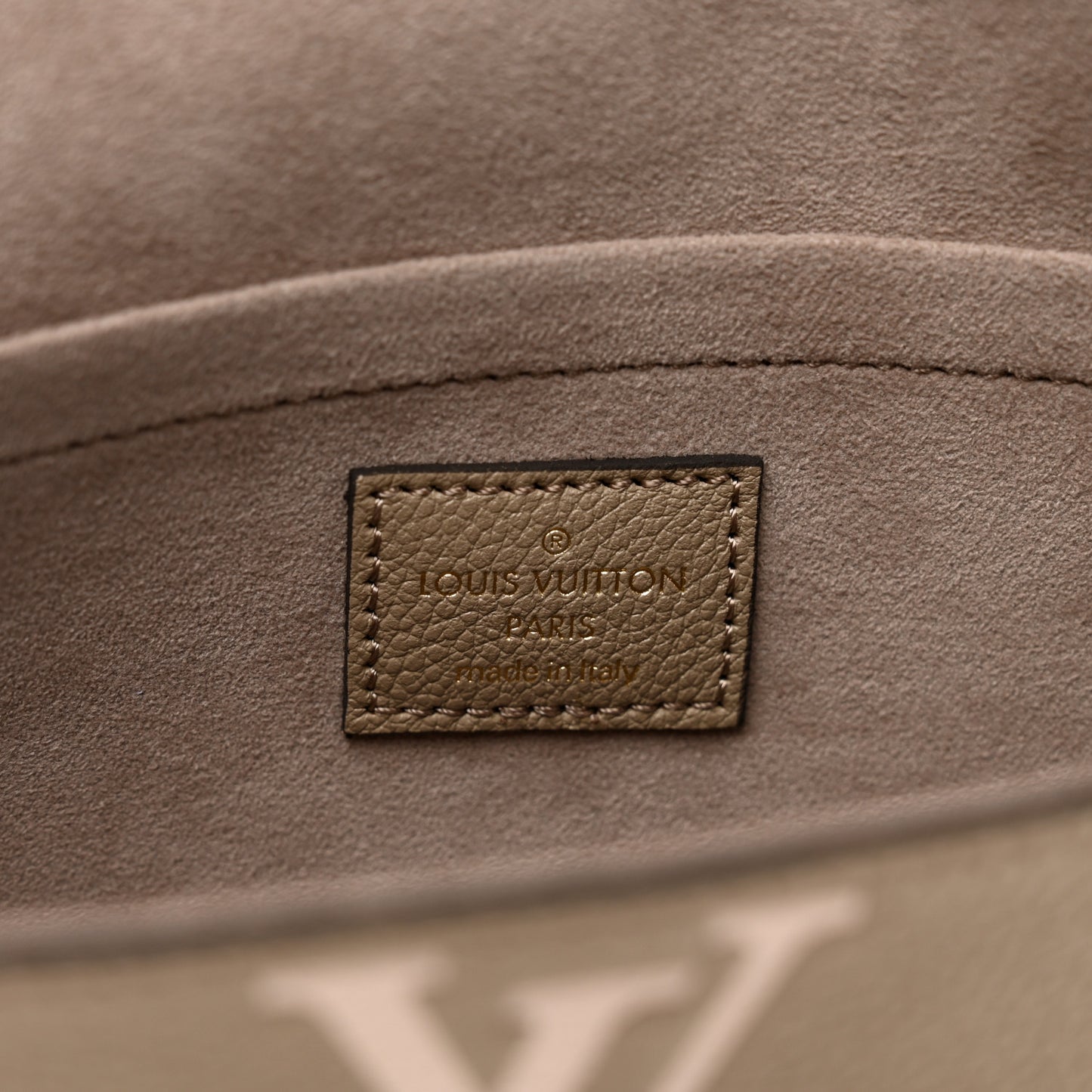 Empreinte Monogram Giant Felicie Pochette Tourterelle Creme