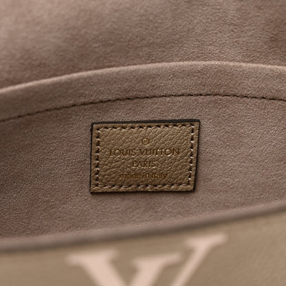 Louis Vuitton Empreinte Monogram Giant Felicie Pochette Tourterelle Creme 7 of 9