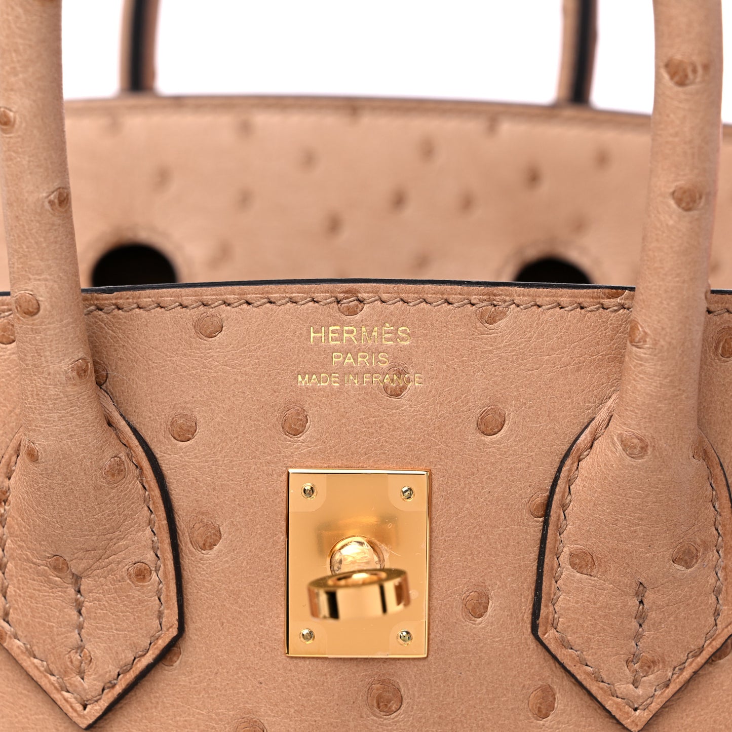 Ostrich Birkin 25 Chai