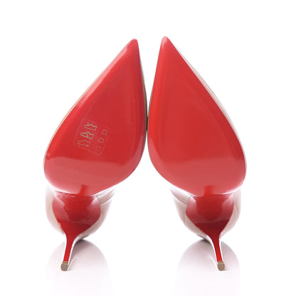 Christian Louboutin Patent So Kate 120 Pumps 37 Nude 5 of 8