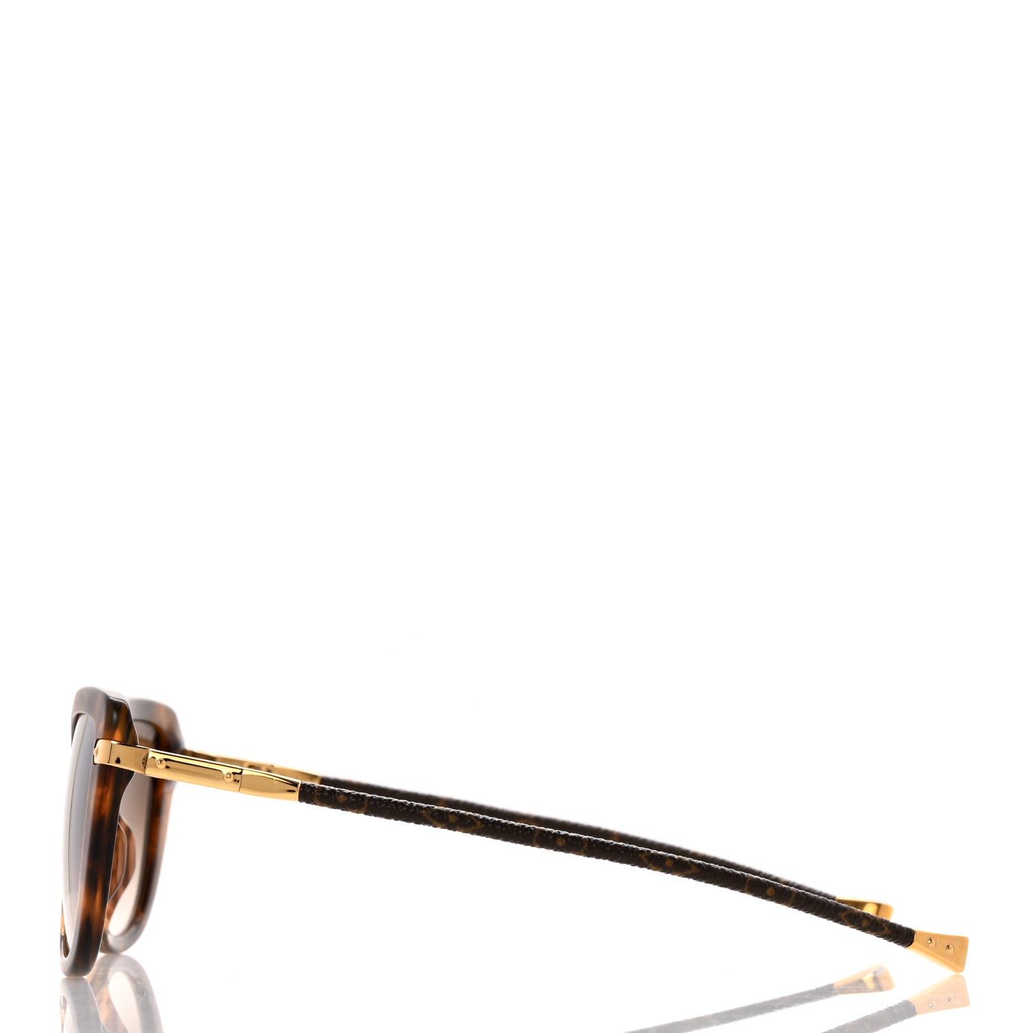 Louis Vuitton Monogram Charlotte Z0782E Sunglasses Dark Tortoise 3 of 11