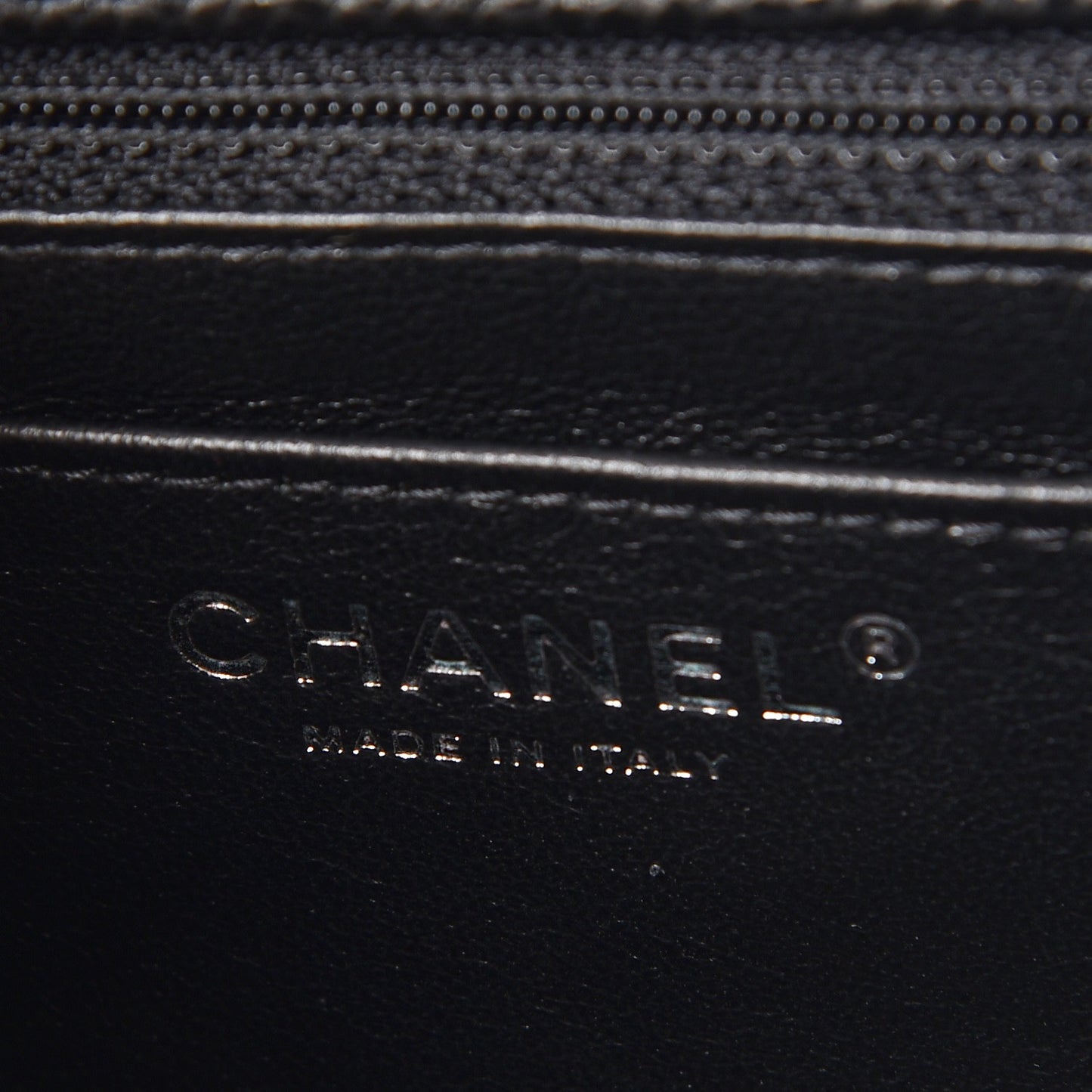 Caviar Quilted Mini Square Flap Black
