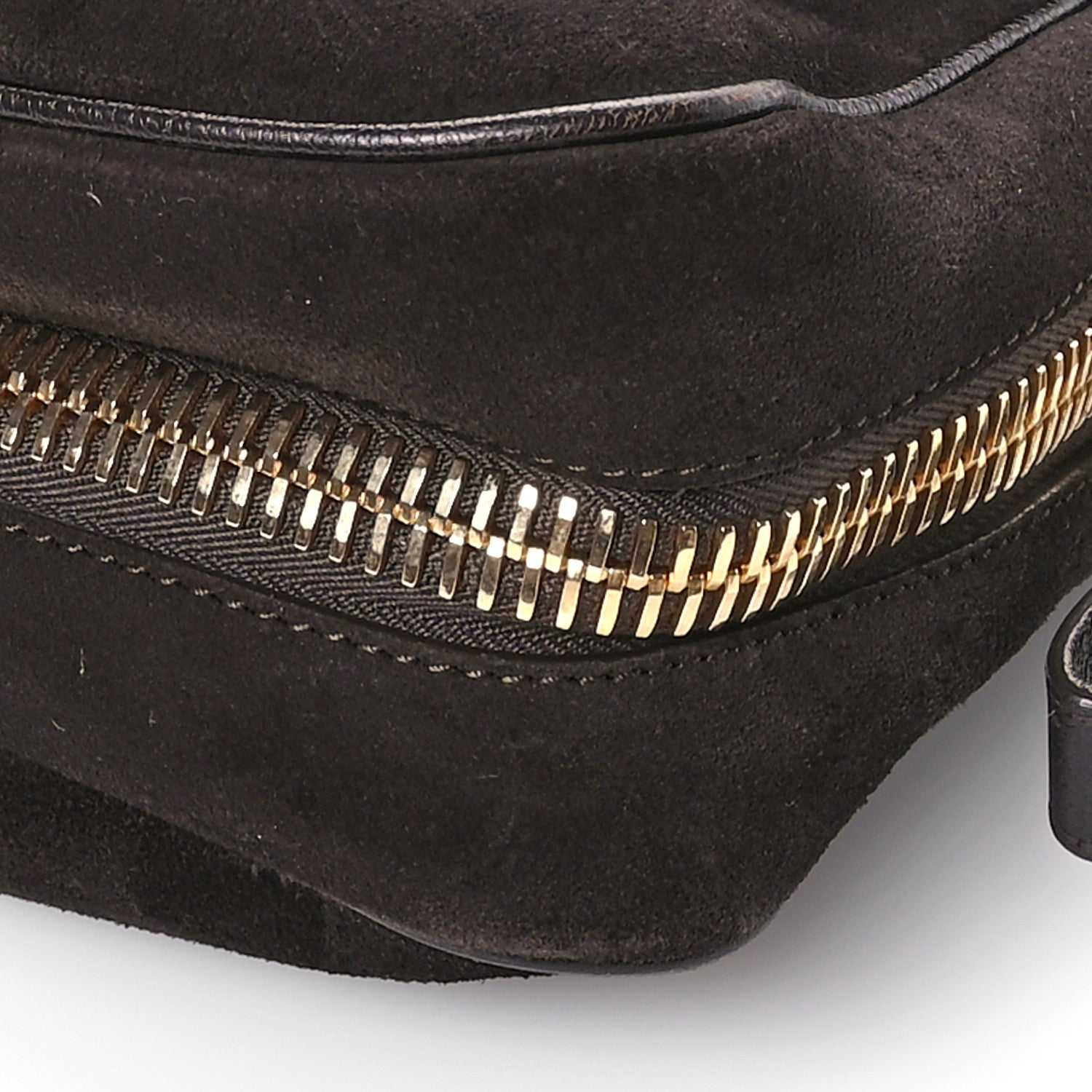 Tom Ford Suede Calfskin Jennifer Crossbody Brown 10 of 15