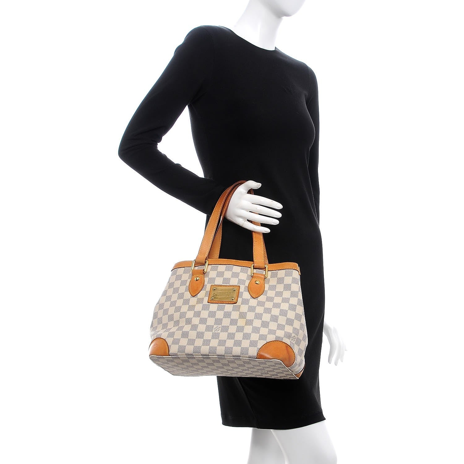 Louis Vuitton Damier Azur Hampstead PM 2 of 18