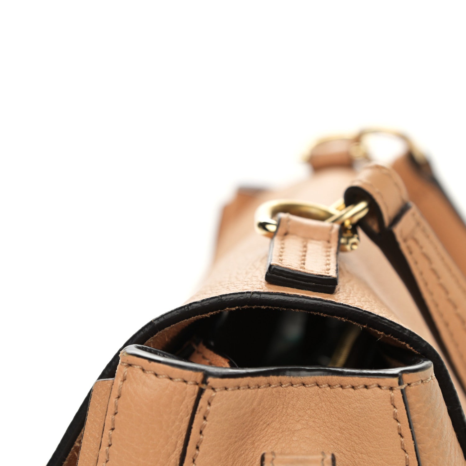 Chloe Calfskin Small Faye Day Shoulder Bag Blush Nude 14 of 15