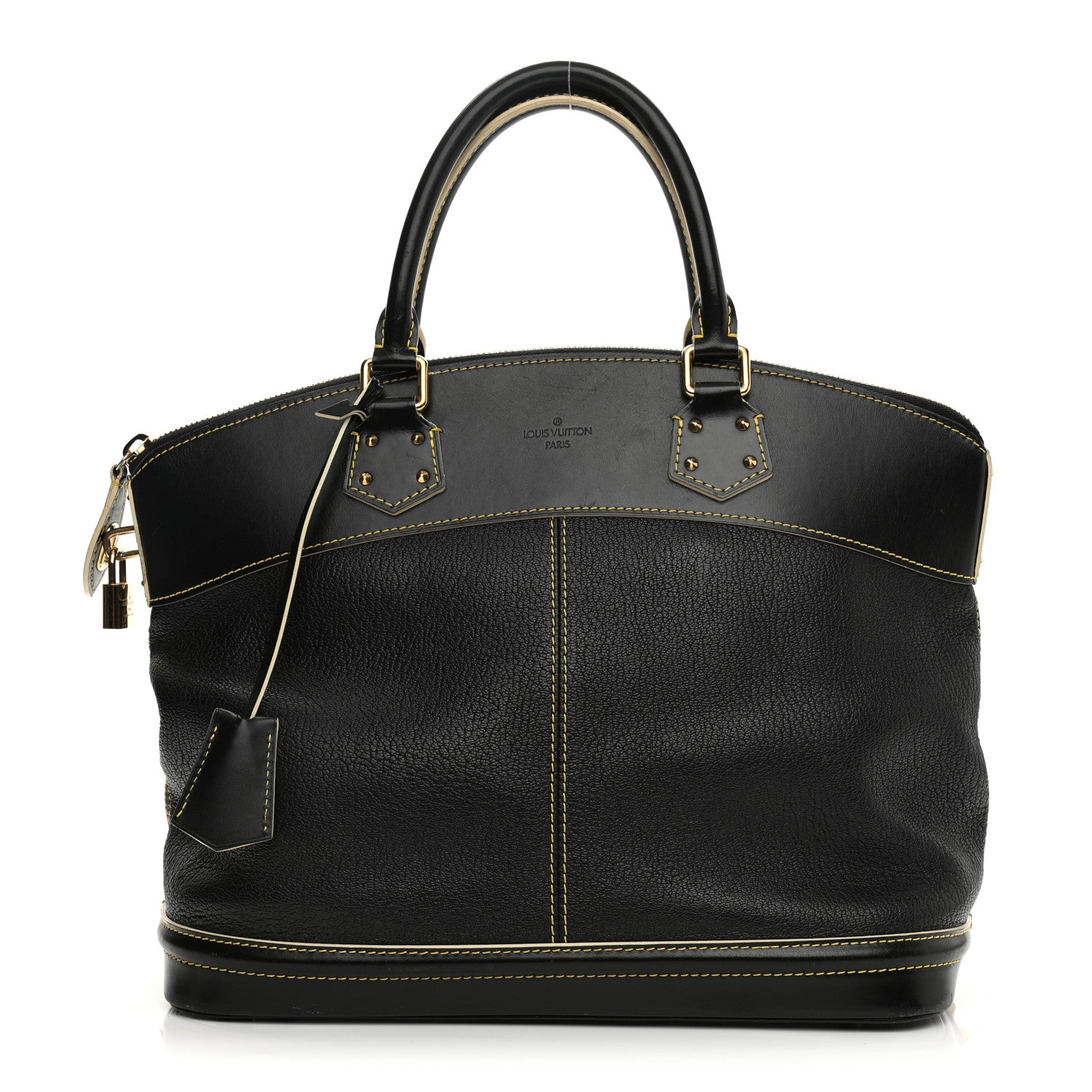 Louis Vuitton Suhali Lockit MM Black 1 of 16