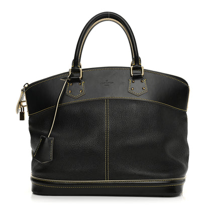 Louis Vuitton Suhali Lockit MM Black 1 of 16