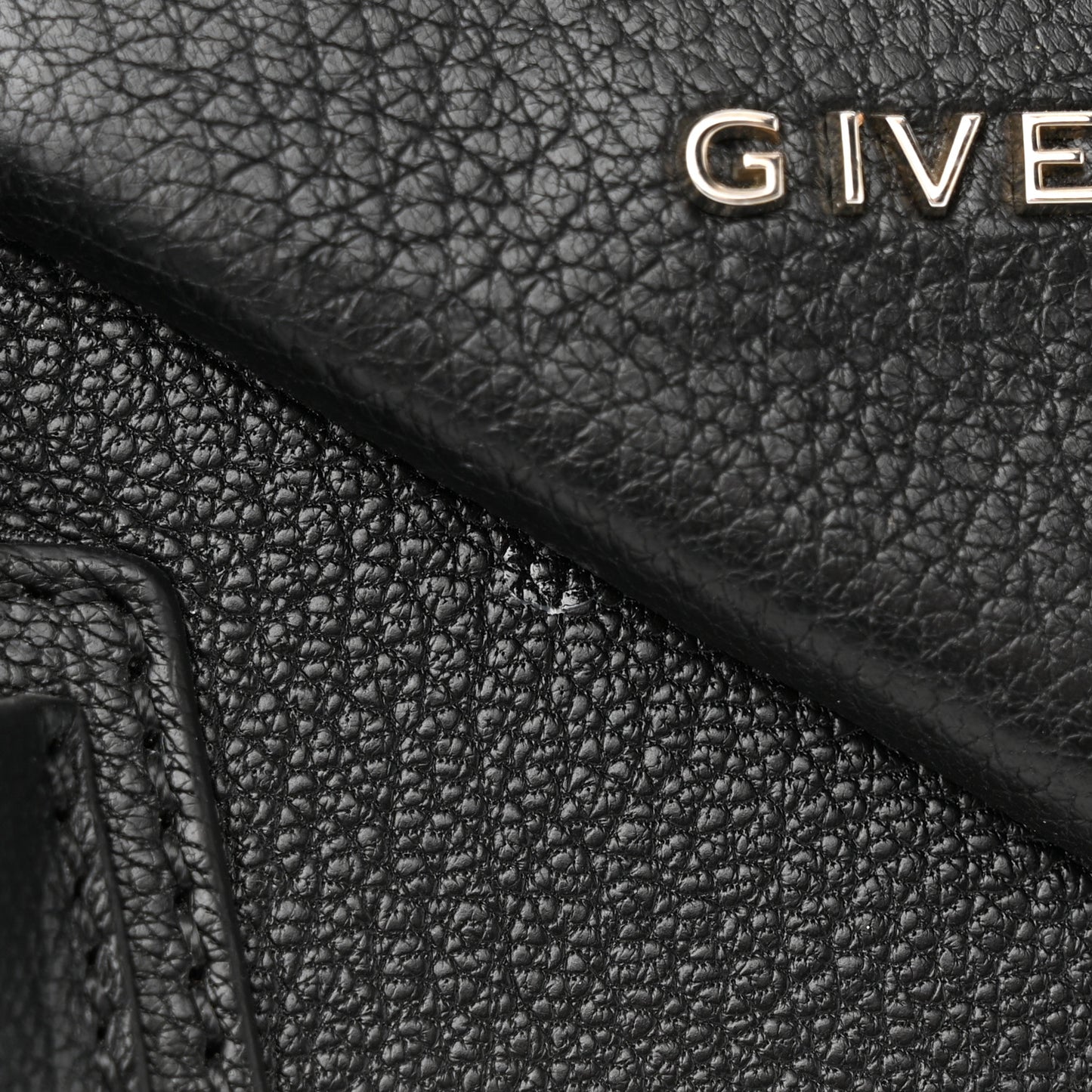 Sugar Goatskin Small Antigona Black