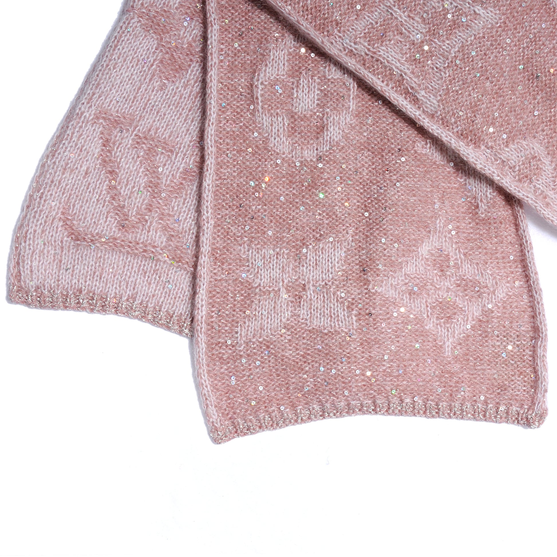 Louis Vuitton Monogram Sunset Mohair Scarf Aurore 3 of 4