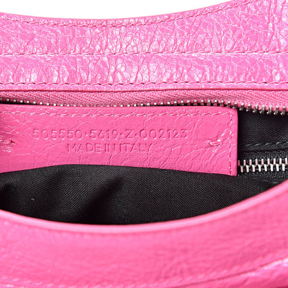 Balenciaga Agneau Classic Silver Hardware City Rose Flamingo 6 of 11