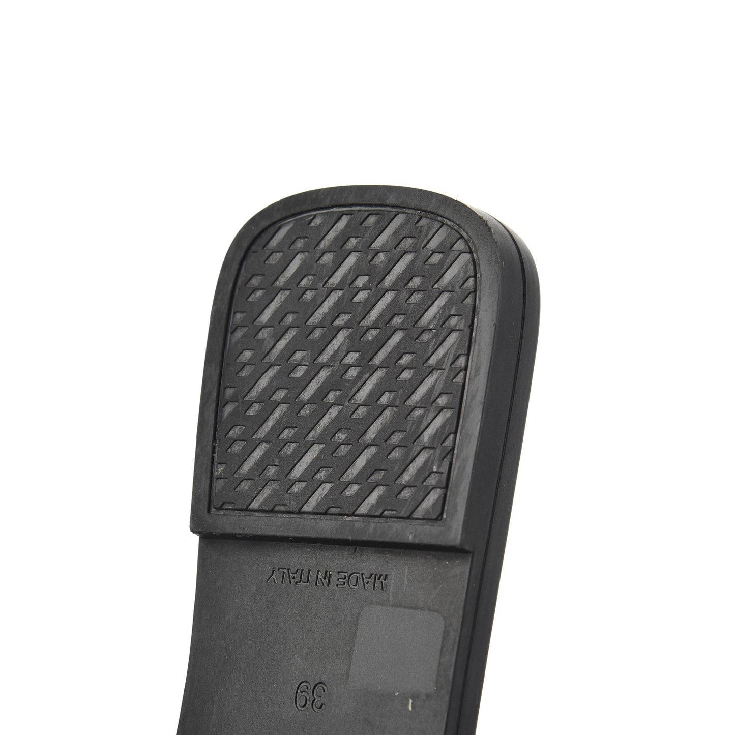 Rubber Aloha Sandals 39 Black
