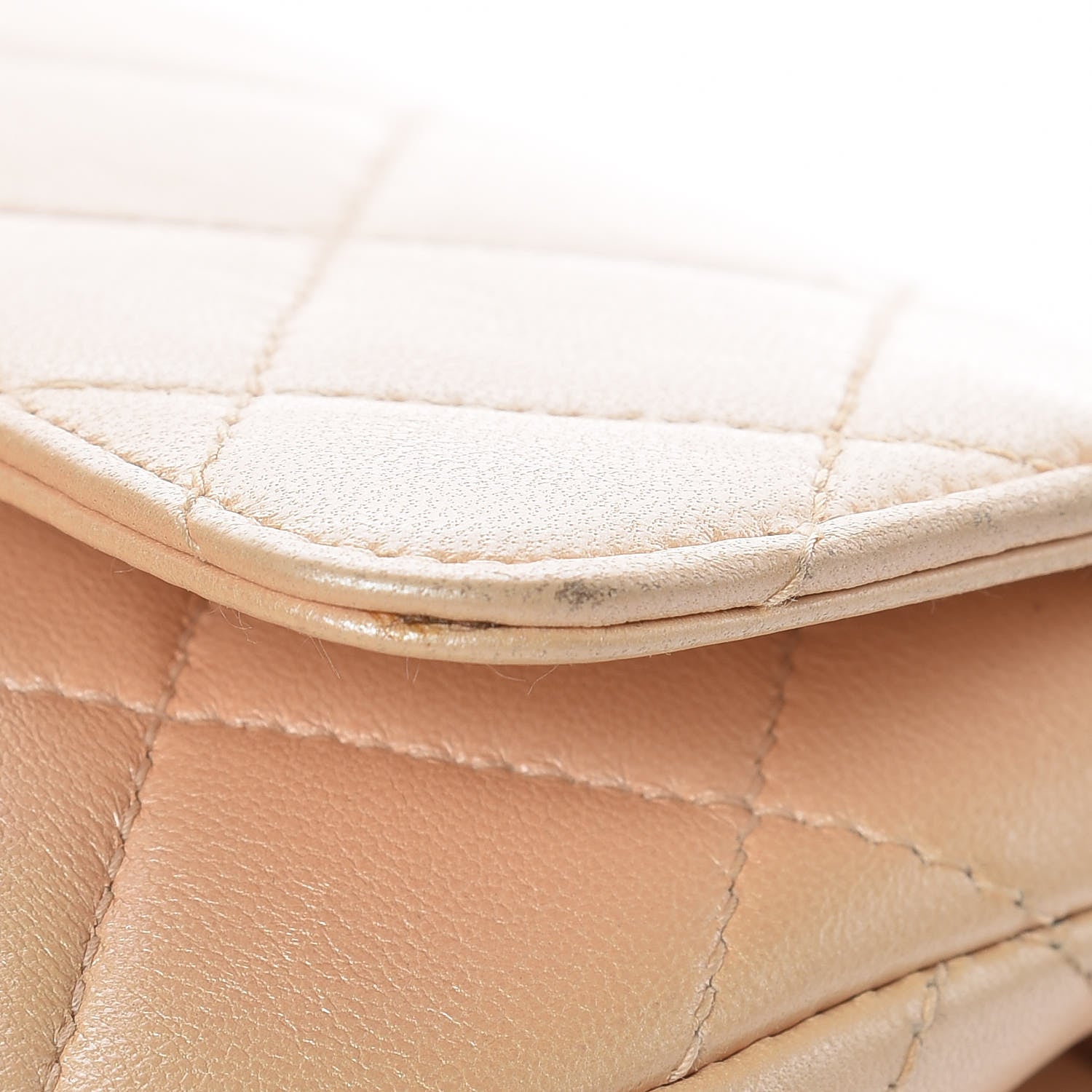 Chanel Lambskin Quilted Extra Mini Flap Light Beige 26 of 27
