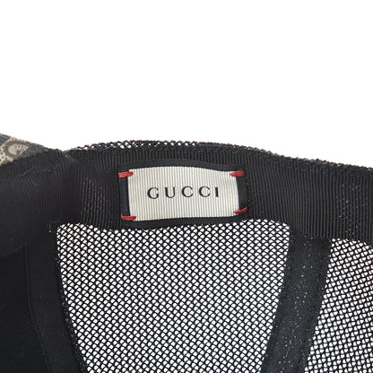 Gucci GG Supreme Monogram Caleido Baseball Hat M Black 6 of 8