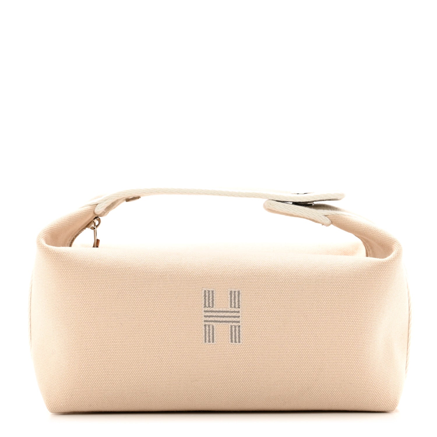 Hermes Canvas Small Bride-A-Brac Pouch Natural 1 of 6