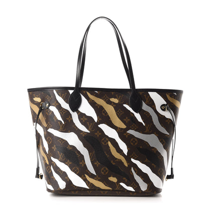 Louis Vuitton X LOL Monogram Neverfull MM Gold Silver 1 of 9
