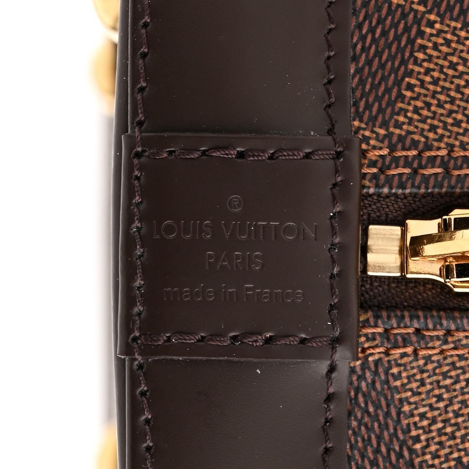 Louis Vuitton Damier Ebene Alma MM 6 of 9