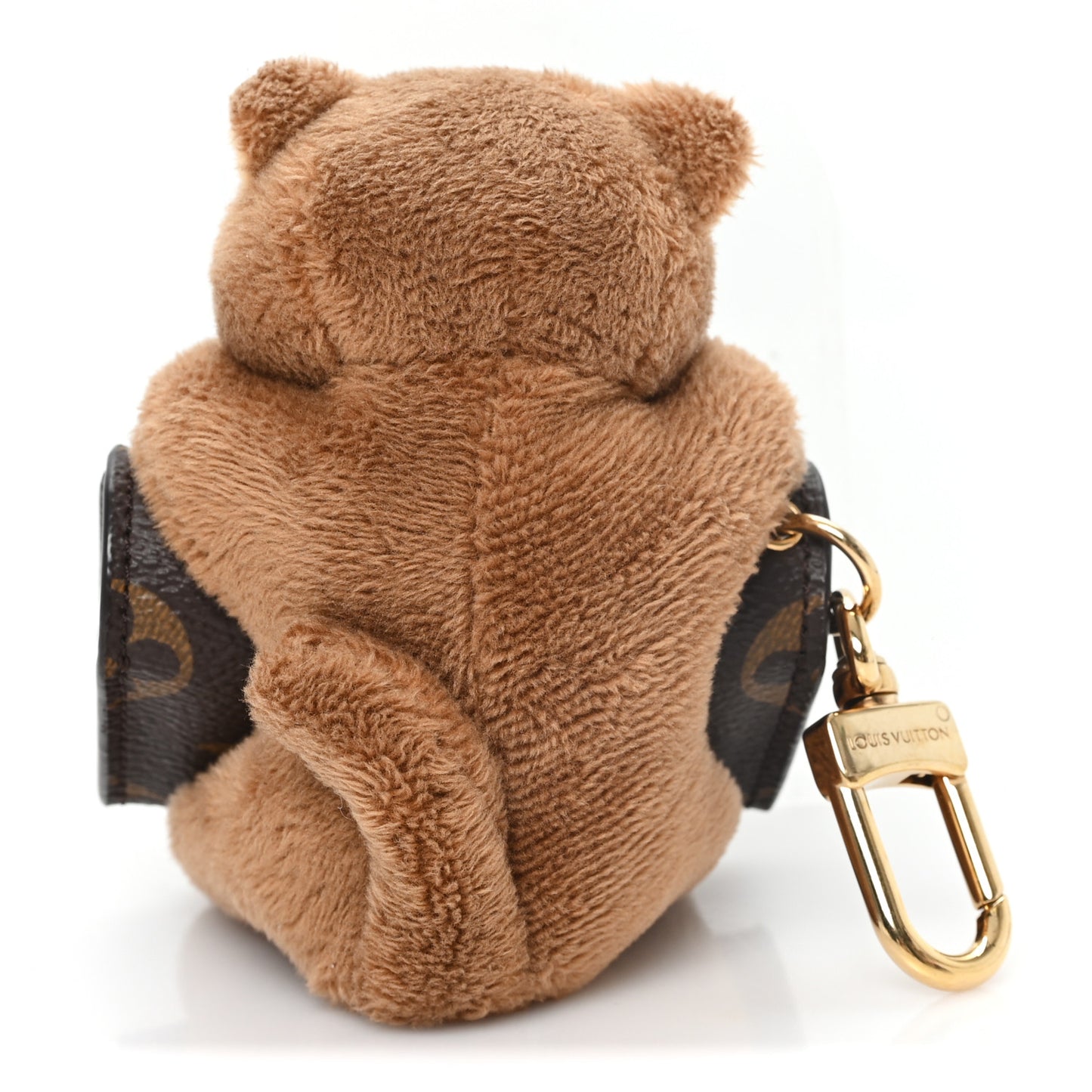 Monogram Cute Cat Pouch Earphones Case