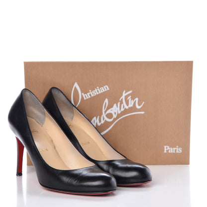 Christian Louboutin Kid Simple 85 Pumps 37.5 Black 22 of 22