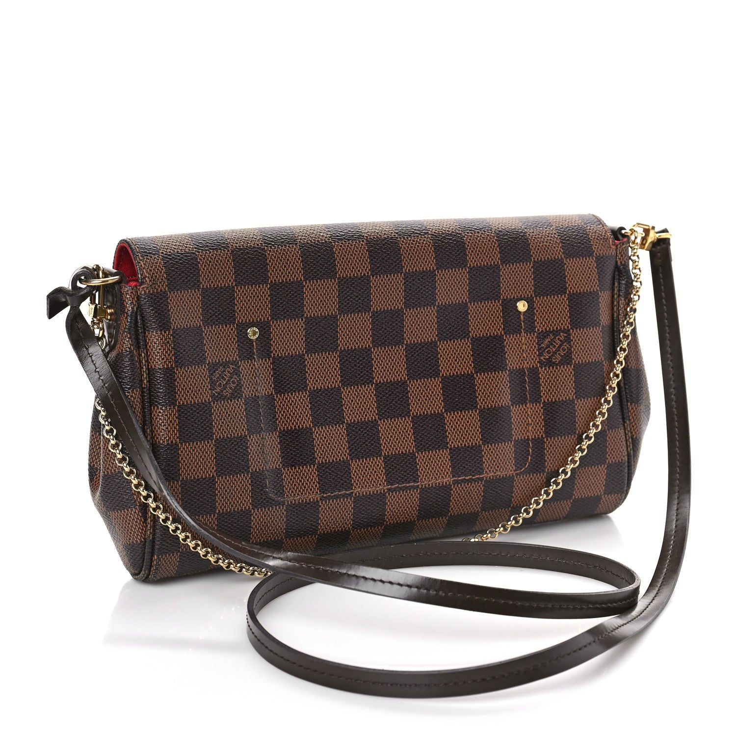 Louis Vuitton Damier Ebene Favorite MM 3 of 8