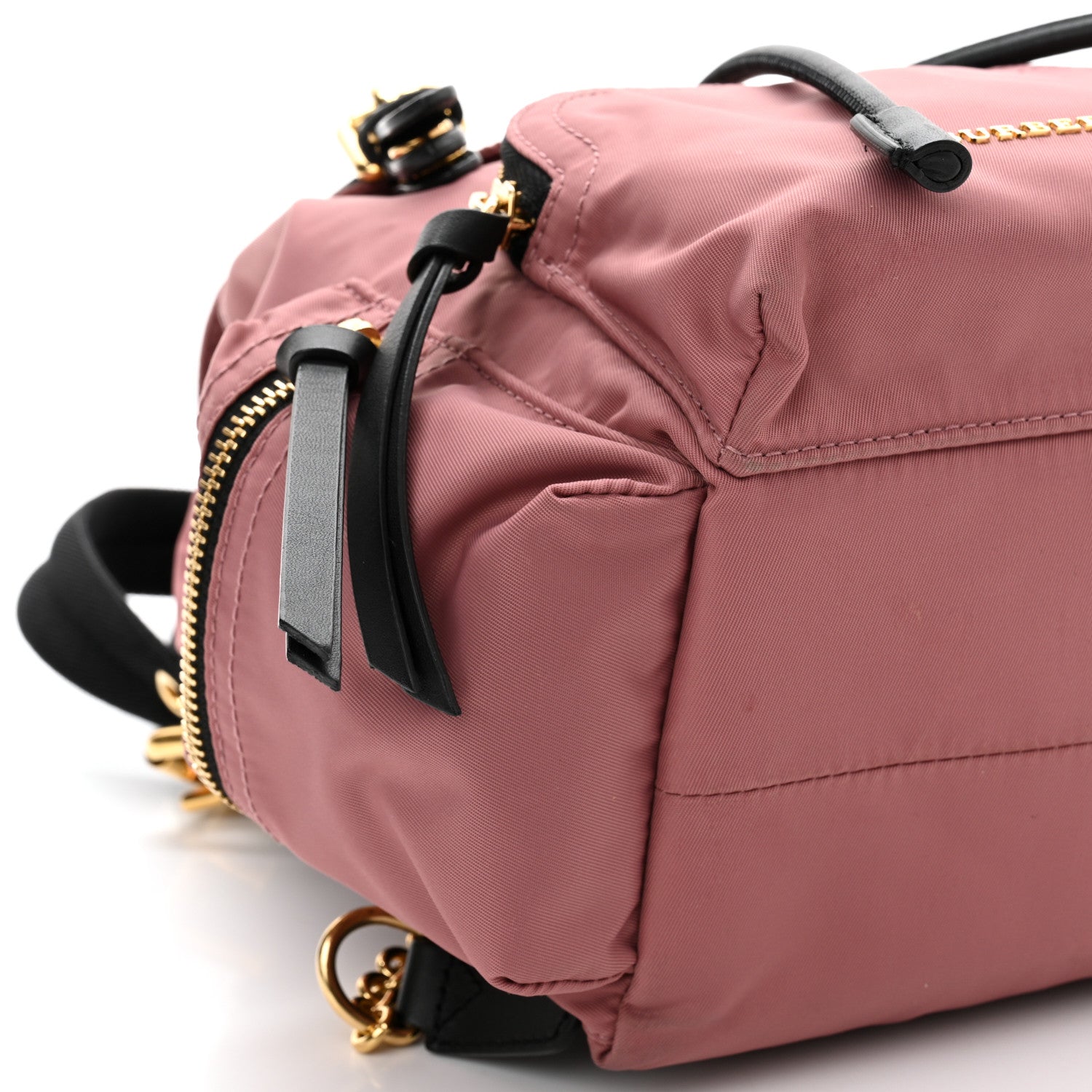 Burberry Nylon Small Rucksack Backpack Mauve Pink 8 of 10
