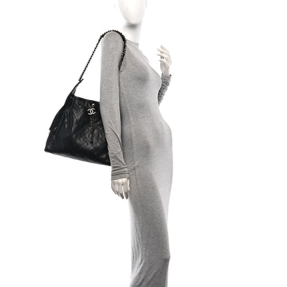 Chanel Caviar Quilted Medium Chanel 25 Handbag Black 2 of 11