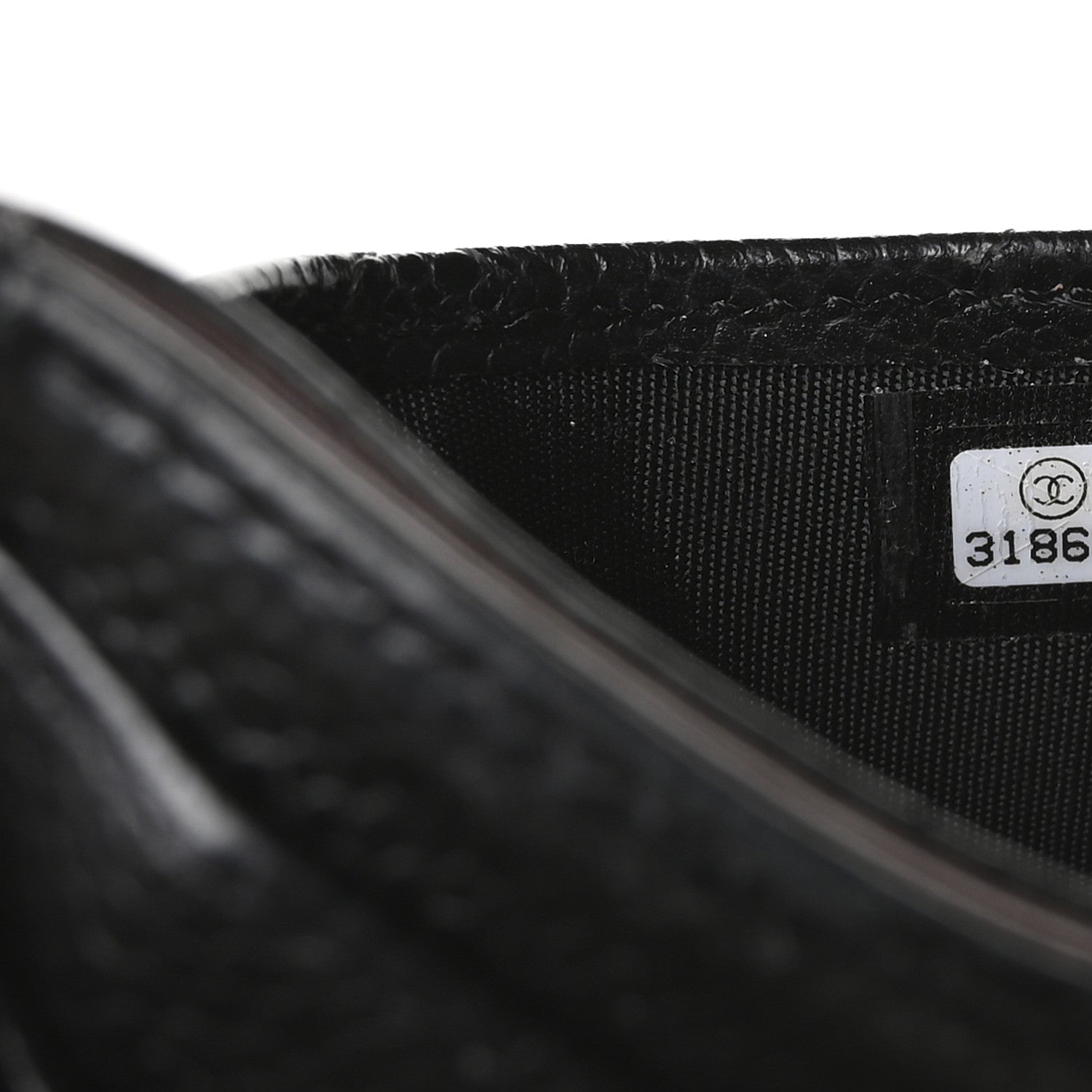 Chanel Caviar Quilted Card Holder Black 8 of 9