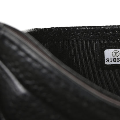 Chanel Caviar Quilted Card Holder Black 8 of 9