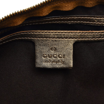 Gucci Crystal Monogram Medium Joy Boston Bronze 6 of 9