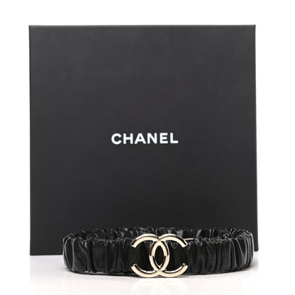 Chanel Calfskin CC Belt 80 32 Black 4 of 4