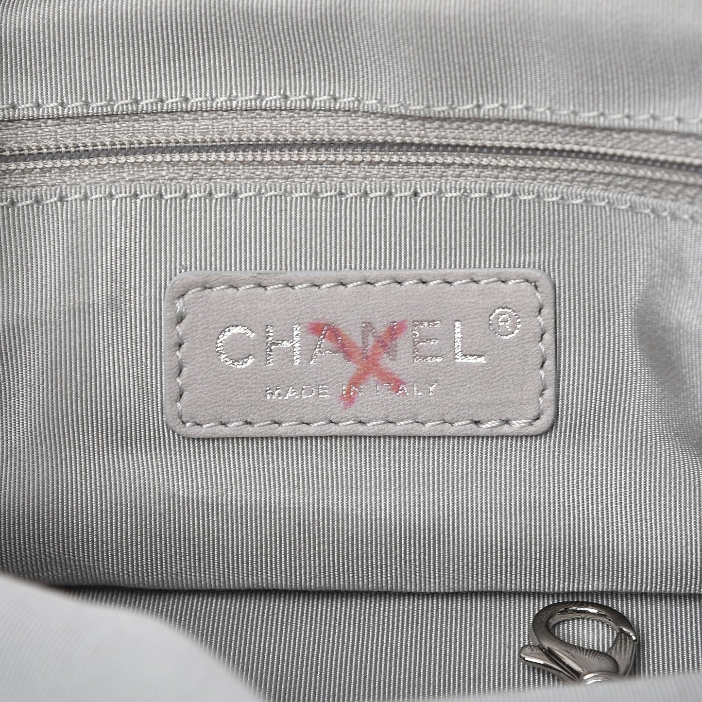 Lambskin Quilted Beijing Backpack Bag White