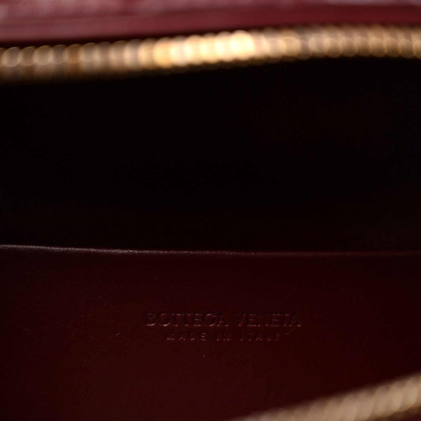 Nappa Intrecciato Bang Bang Vanity Case Barolo
