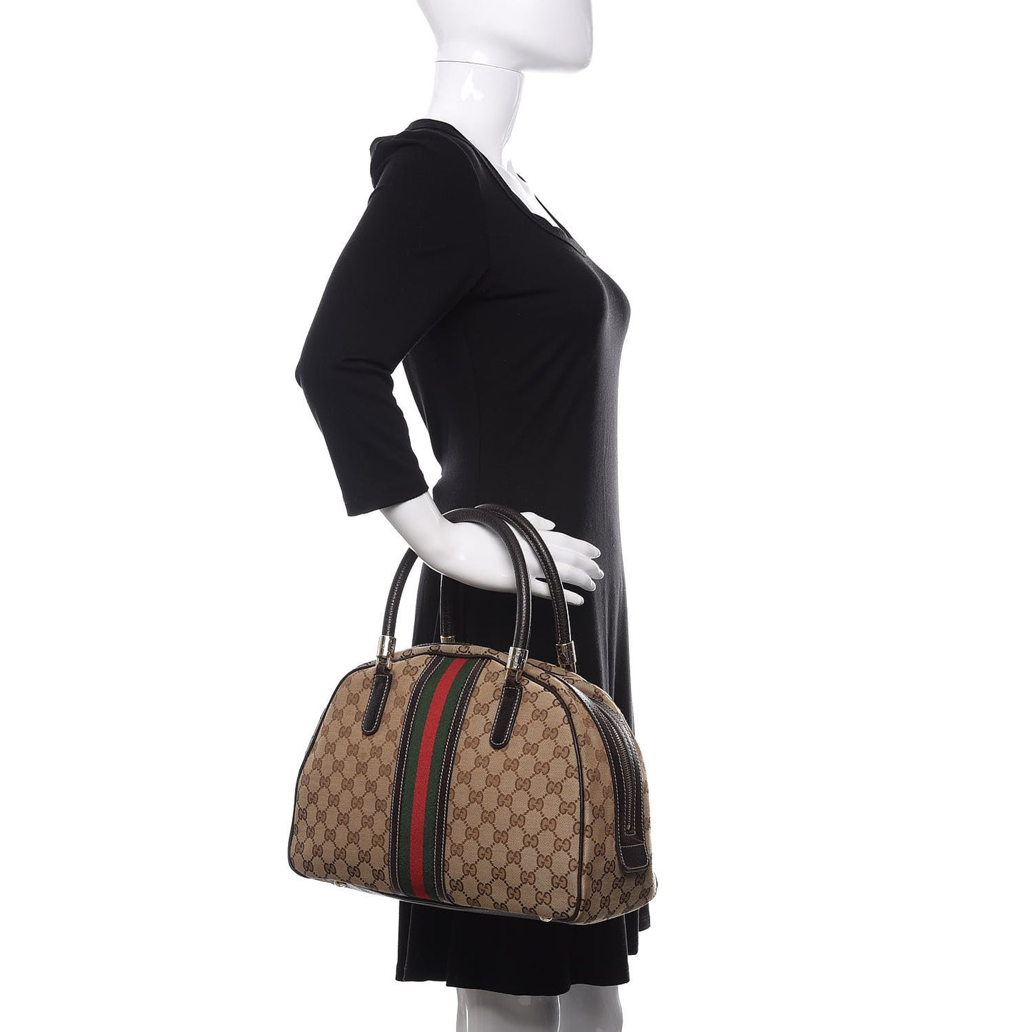 Monogram Web Blondie Bowler Brown